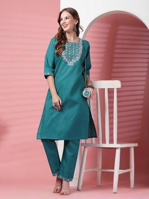 U Creationm Women Kurta Pant Set