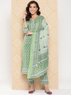 Yufta Women Kurta Pant Dupatta Set