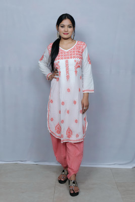 Lucknavi Adaa Women Kurta Palazzo Set