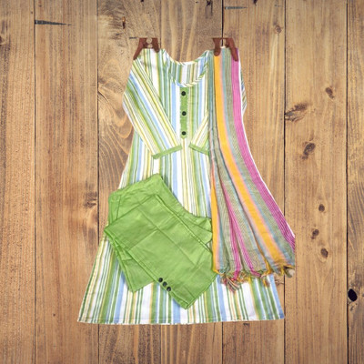 Misba collection Women Kurta Pant Dupatta Set