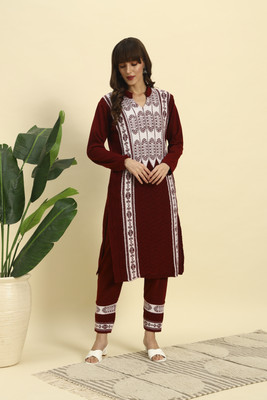 HERMISTON Women Kurta Palazzo Set
