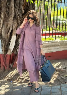 Etzin Women Kurta Pant Dupatta Set