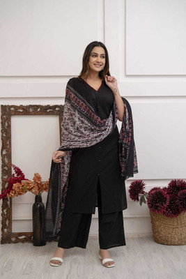 Rashika creation Women Kurti Pant Dupatta Set