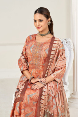 Larqi Women Kurta Pant Dupatta Set