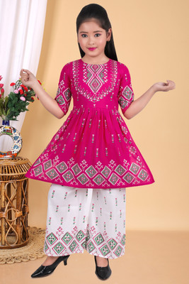 rsa fashion Women Kurti Palazzo Set
