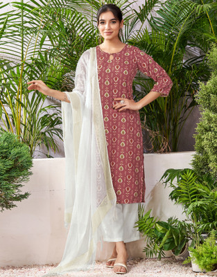 Skylee Women Kurta Pant Dupatta Set