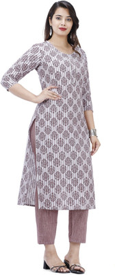 CHECHI Women Kurta Pant Set