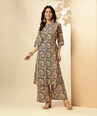 VBUYZ Women Kurta Palazzo Set