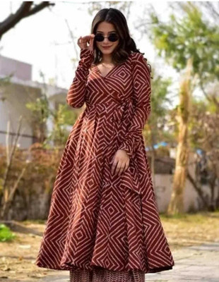 Kiya Enterprise Women Kurti Palazzo Set