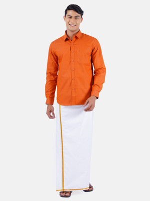 Ramraj Cotton Men Shirt Dhoti Set