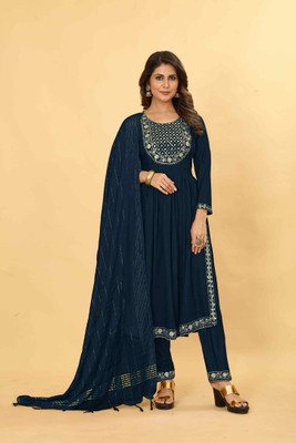 Tradenest International Women Kurta Pant Dupatta Set