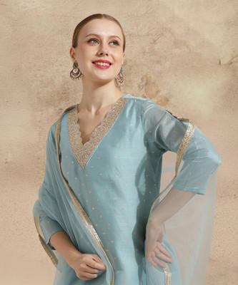 AVANSHEE Women Kurta Pant Dupatta Set