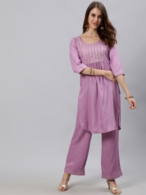 Jaipur Kurti Women Kurta Palazzo Set