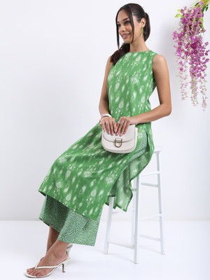 Vishudh Women Kurta Palazzo Set