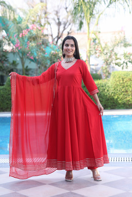 Chaitraavi By KANIKA Women Kurti Pant Dupatta Set