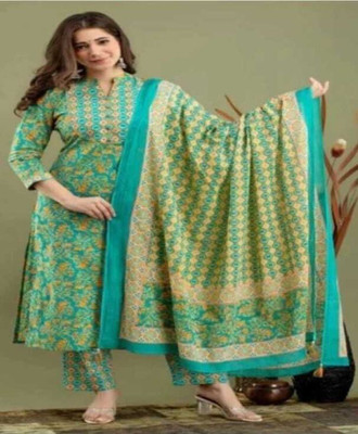 VADUKA Women Kurta Pant Dupatta Set