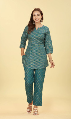 Odd by chansi Trendz Women Kurti Pant Set