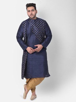 DEYANN PLUS Men Kurta Patiala Set