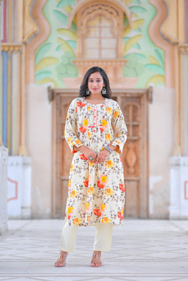 Yash Gallery Women Kurta Pant Set