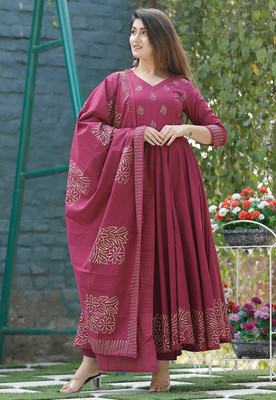 NEW STYLISH Women Kurta Pant Dupatta Set