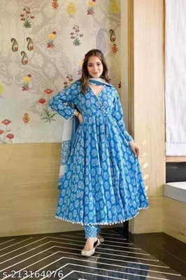 laxmi creation Women Kurta Pant Dupatta Set