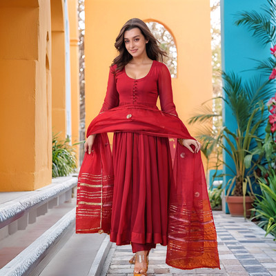 Anni Designer Women Kurta Pant Dupatta Set