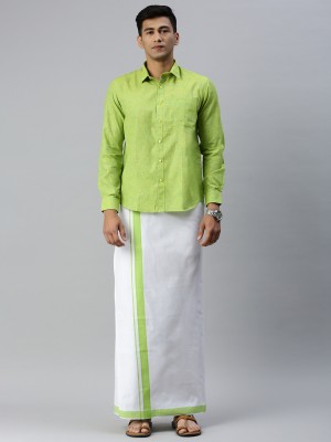 Ramraj Cotton Men Shirt Dhoti Set