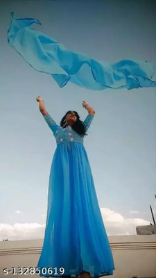 AMALAK Women Kurti Palazzo Dupatta Set