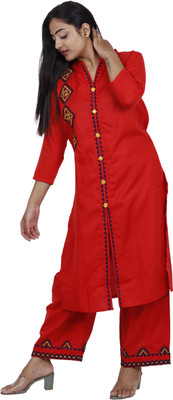 Navgya Women Kurti Palazzo Set