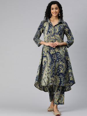Readiprint Fashions Women Kurta Palazzo Set