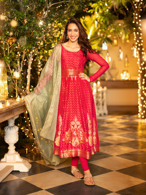 Aurelia Women Kurta Churidar Dupatta Set