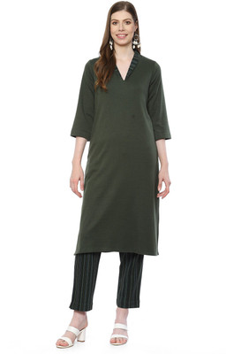 BIBA Women Kurta Palazzo Set