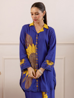 Indo Era Women Kurta Palazzo Set