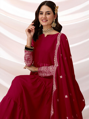 Sangria Women Kurta Pant Set