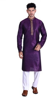 Kanha Fashion Solid, Self Design, Printed, Embroidered Sherwani