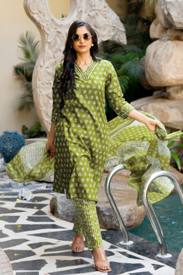 MIRCHI FASHION Women Kurta Pant Dupatta Set