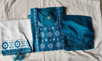 KRC Women Kurti Pant Dupatta Set