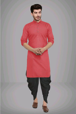 TRUST OUS Men Kurta Dhoti Set