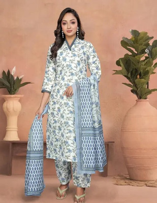 shree hari fashion Women Kurta Pant Dupatta Set