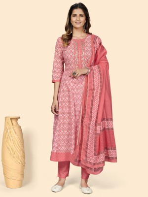 VBUYZ Women Kurta Pant Dupatta Set