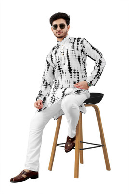 DHASU TRENDZ Men Kurta Pyjama Set
