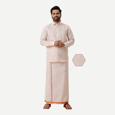 Uathayam Men Shirt Dhoti Set