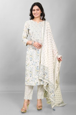 Cotton Culture Women Kurta Pant Dupatta Set