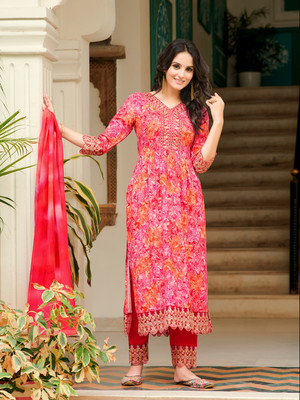 berrylicious Women Kurta Pant Dupatta Set