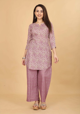 HouseOfCommon Women Kurti Palazzo Set