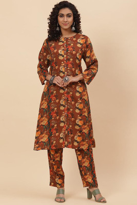 BIBA Women Kurta Pant Set