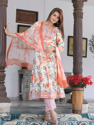 SINGNI Women Kurta Pant Set