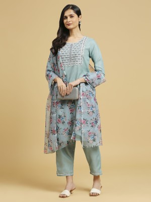 BHUMIKA CREATION Women Kurti Pant Dupatta Set