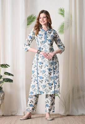DY FAB ONLINE FASHION Women Kurti Pant Set