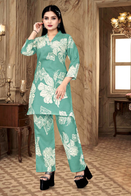 Lucyrao Fashion Women Kurti Pant Set